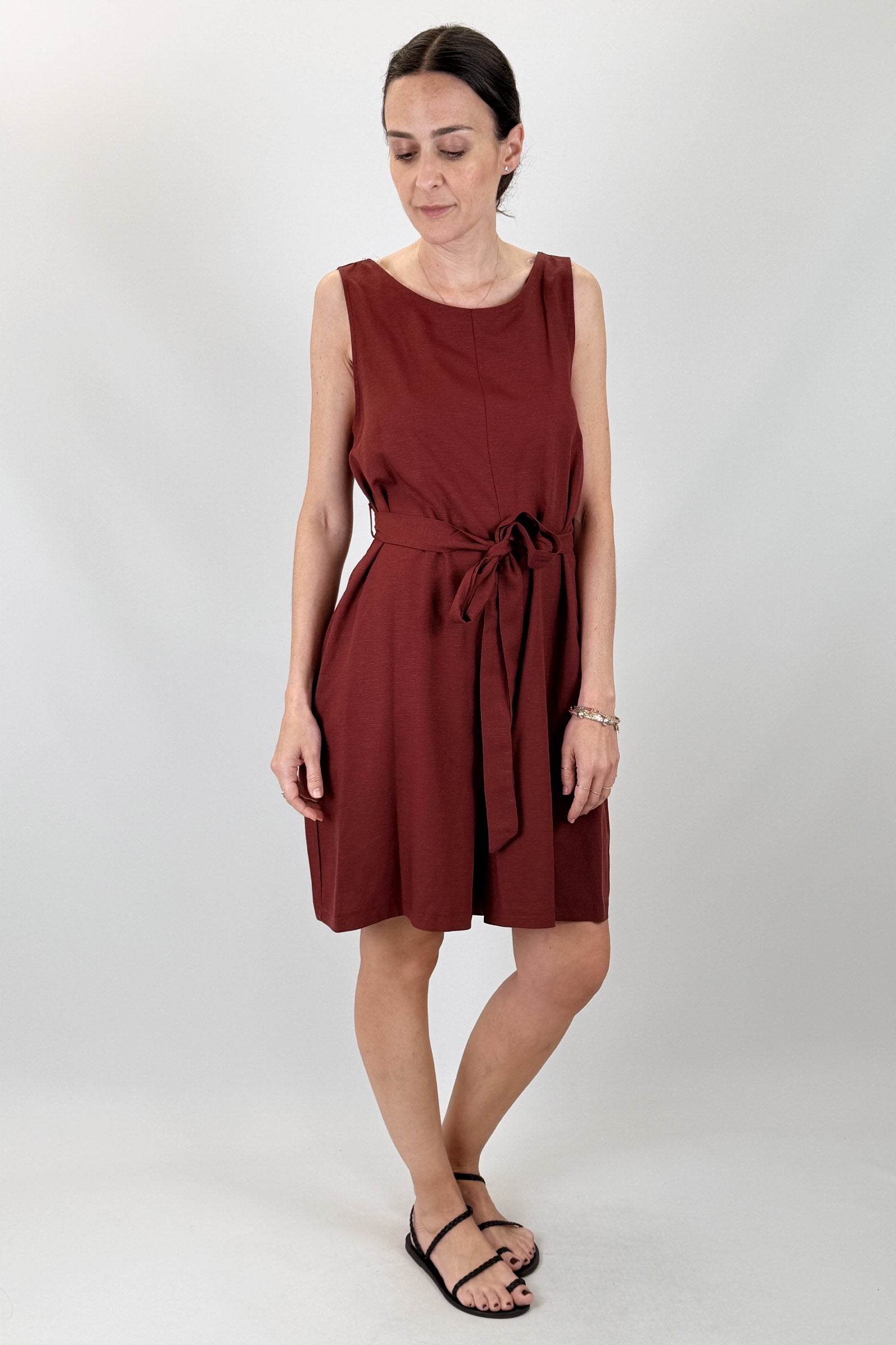 Tutina corta con cintura