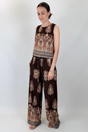 Pantalone coulisse fantasia