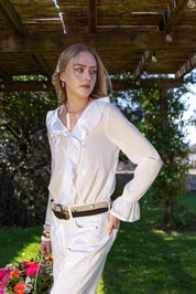 Camicia rouches