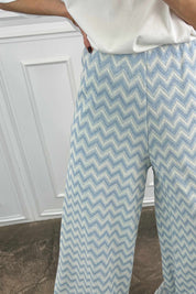 Pantalone fantasia spinata
