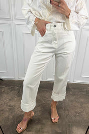 Pantalone risvolto