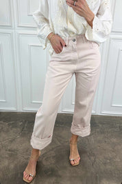 Pantalone risvolto