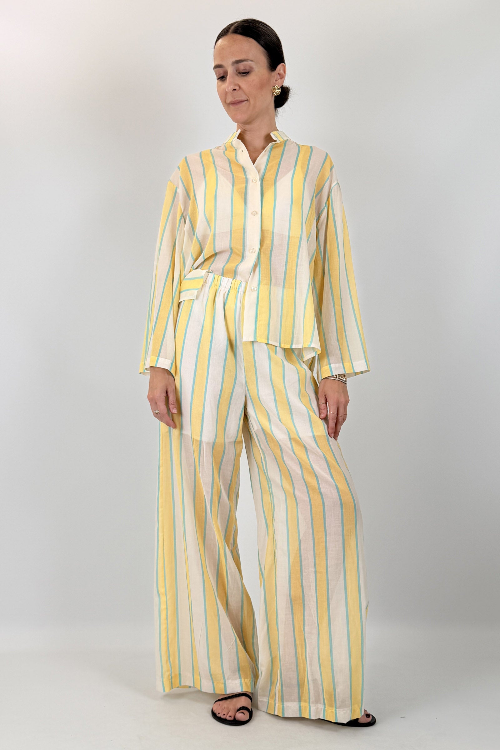 Pantalone a righe