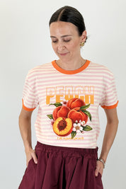 T-shirt righe PEACH