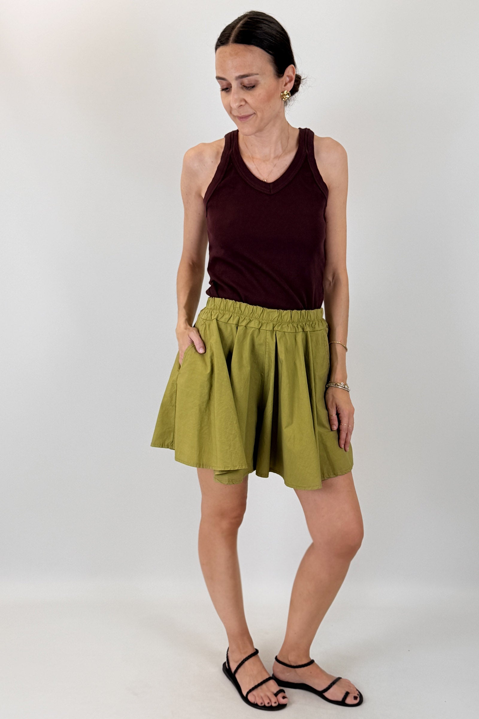 Shorts farfalla cotone