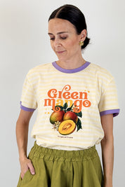T-shirt righe GREEN MANGO