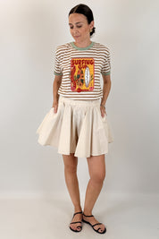 Shorts farfalla cotone