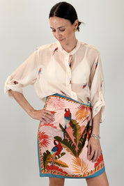 Camicia coreana PAPPAGALLINO