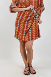 Mini pareo zigzag