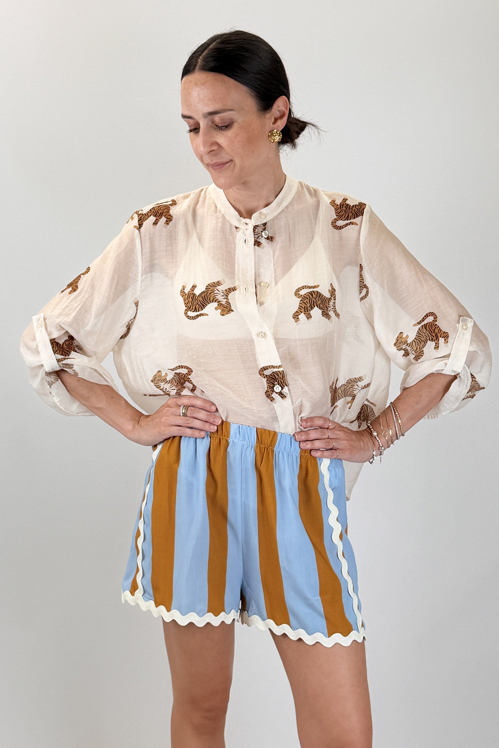 Camicia coreana TIGRE TORA