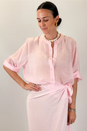 Camicia manica bottone