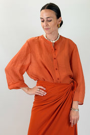 Camicia manica bottone