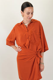 Camicia taschino passamaneria