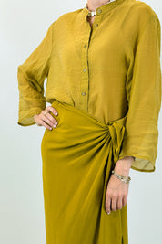 Camicia manica bottone
