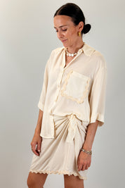 Camicia taschino passamaneria