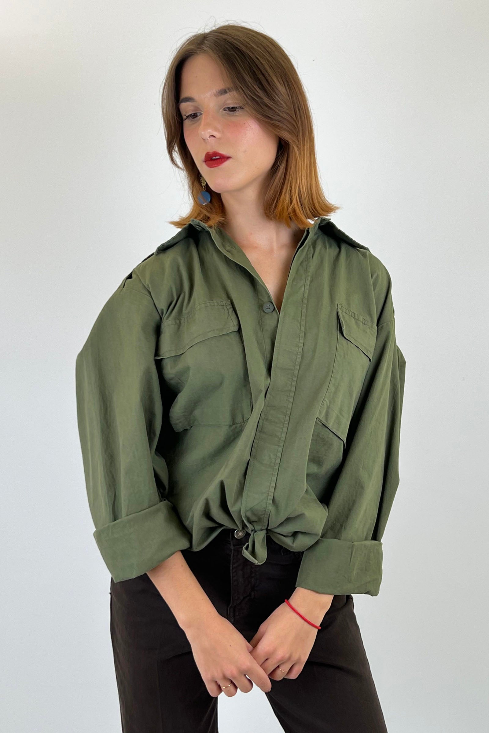 Camicia vintage patch schiena