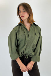 Camicia vintage patch schiena
