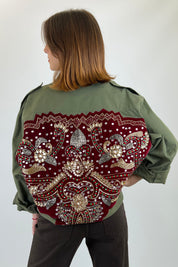 Camicia vintage patch schiena