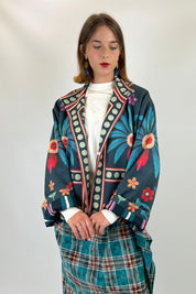 Bomber NOMAD palma e fiori