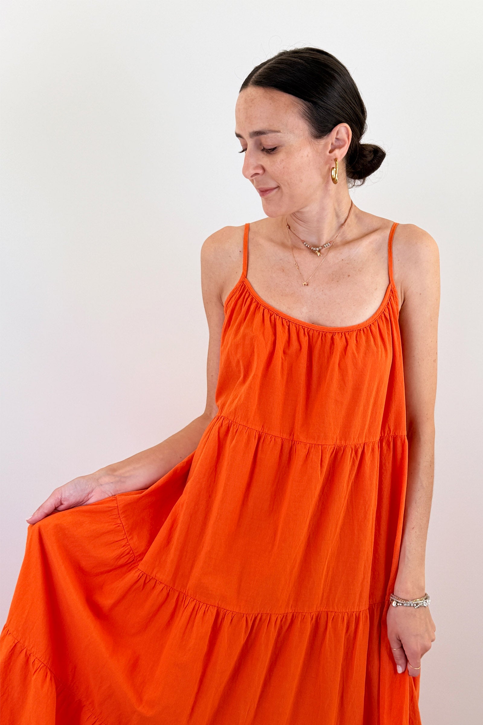 Maxi abito cotone
