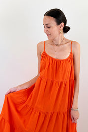 Maxi abito cotone