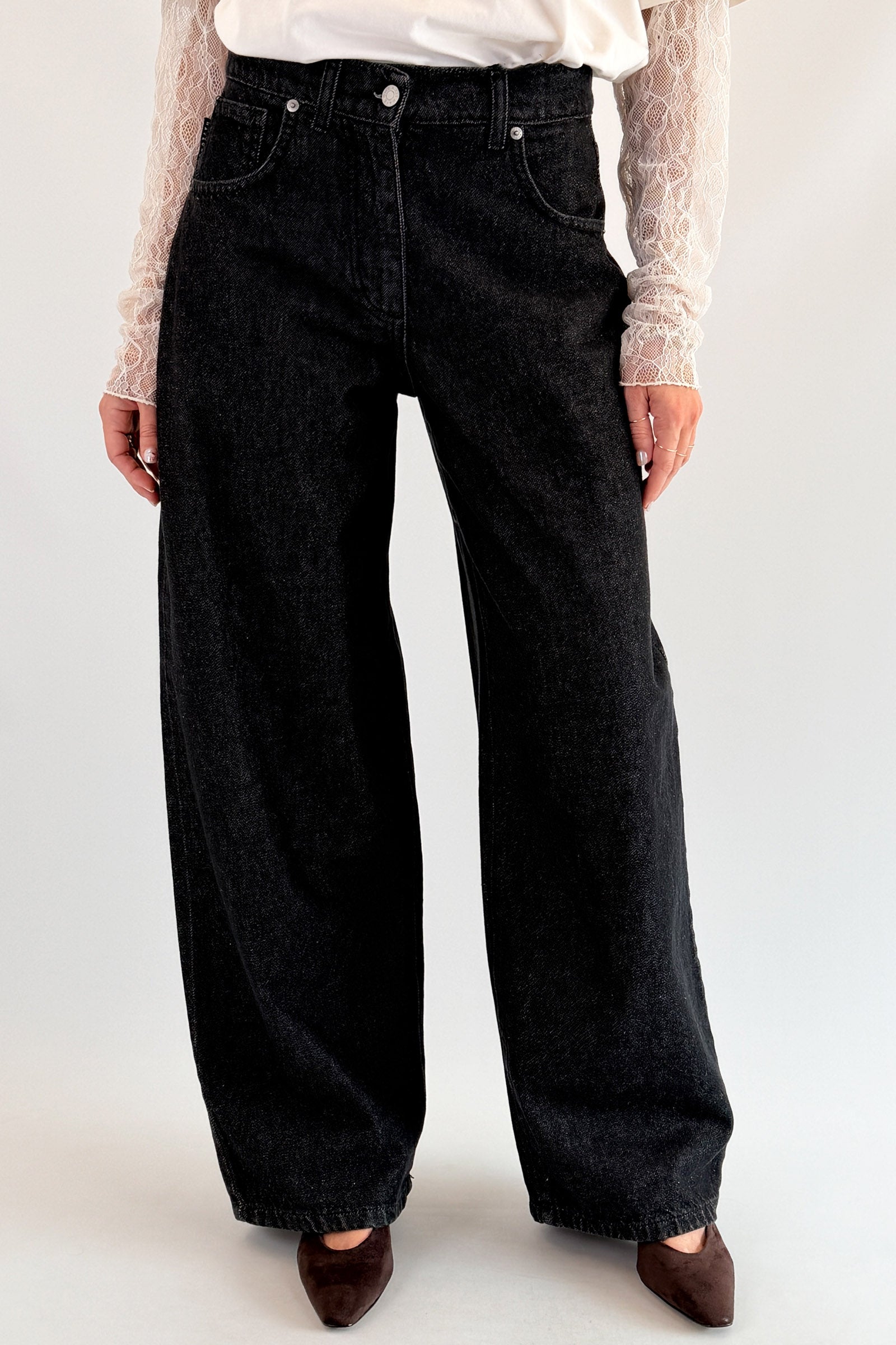 Jeans BELLA black denim