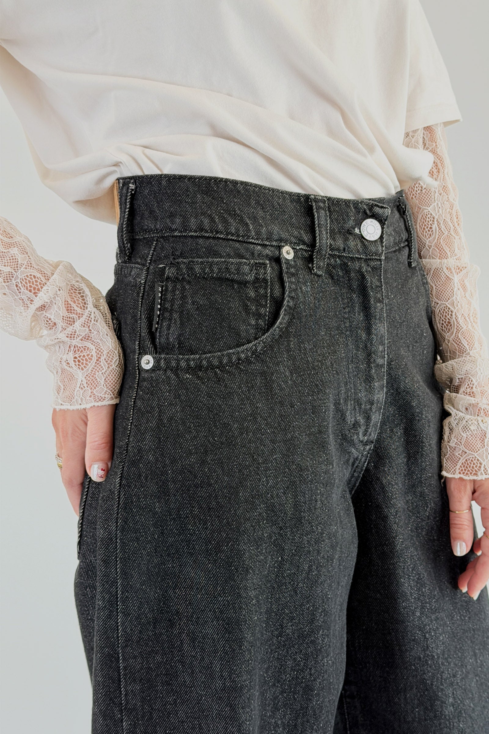 Jeans BELLA black denim