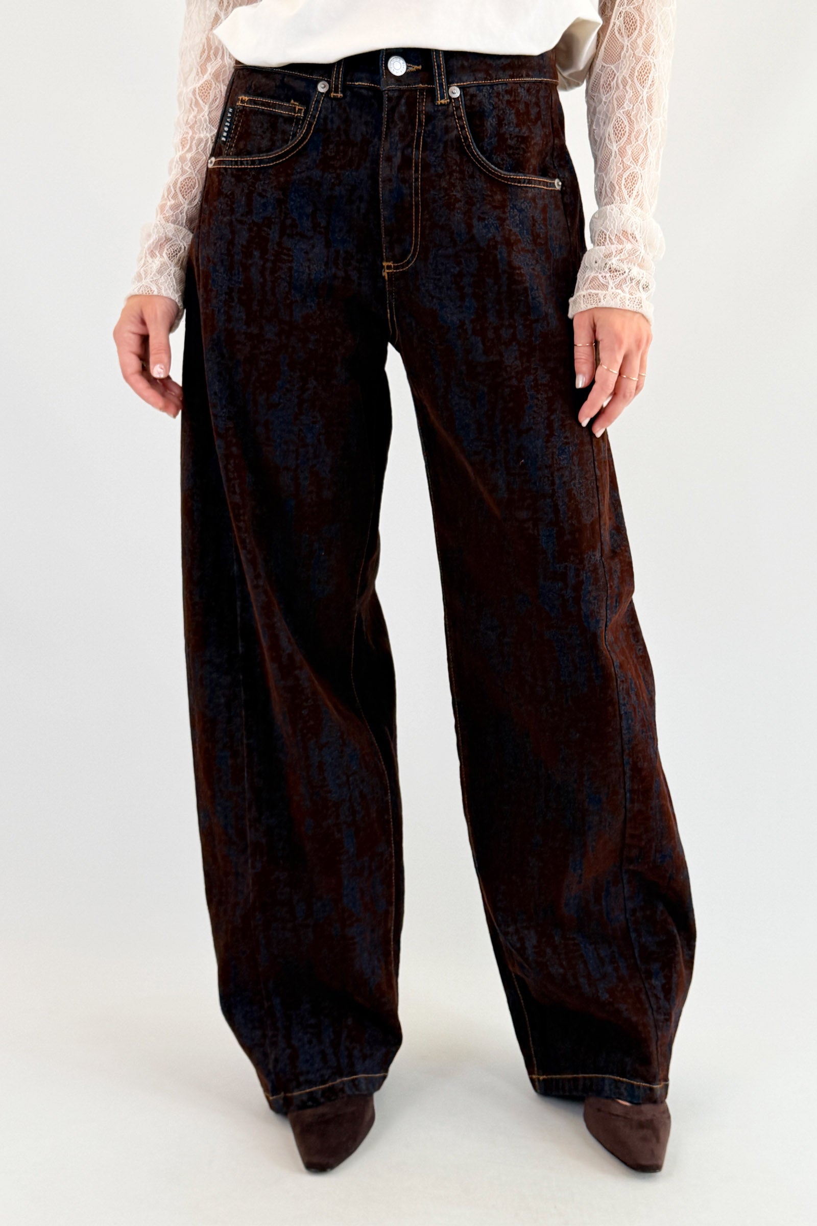 Jeans LUCY floccato