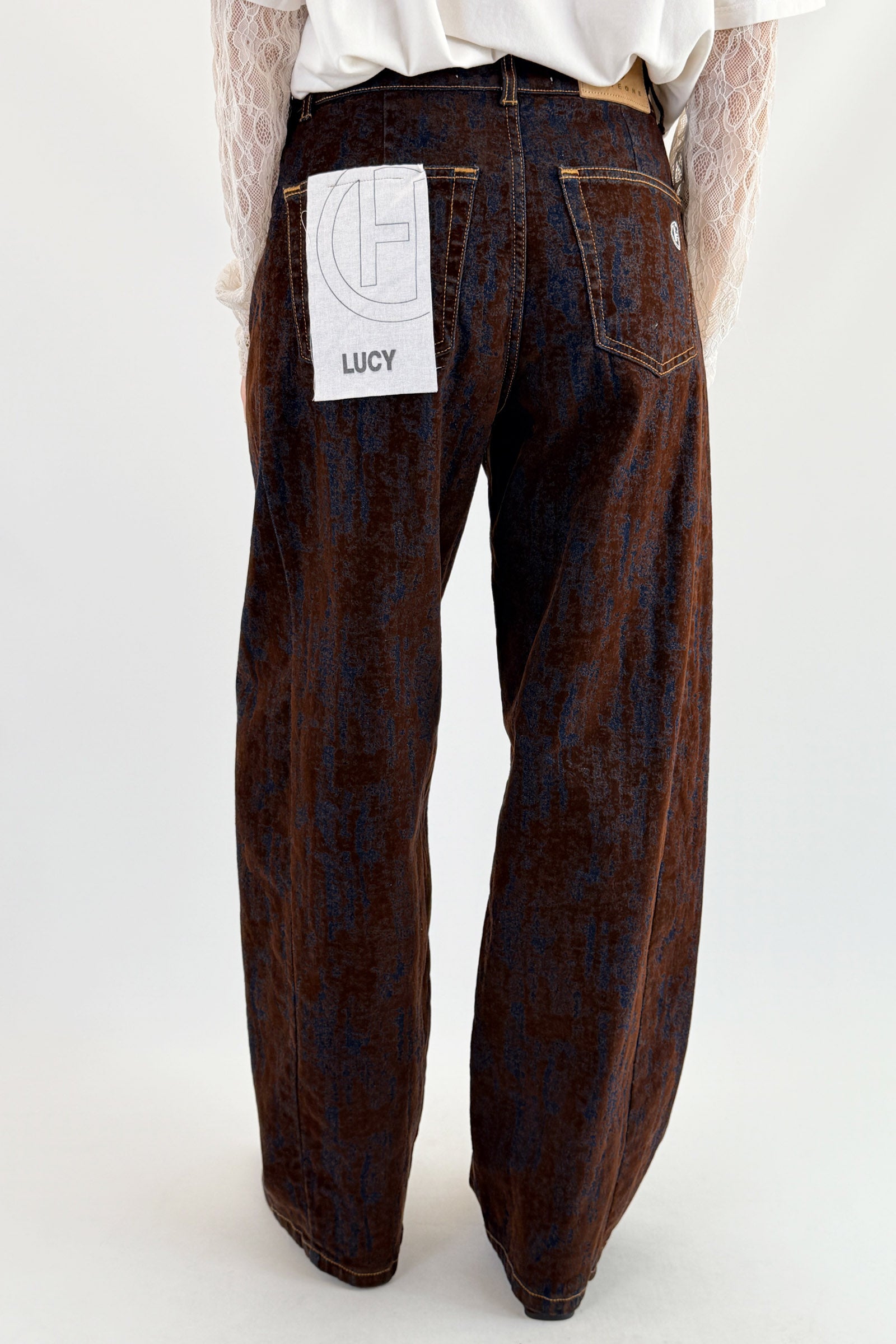 Jeans LUCY floccato