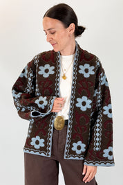 Cardigan tramato