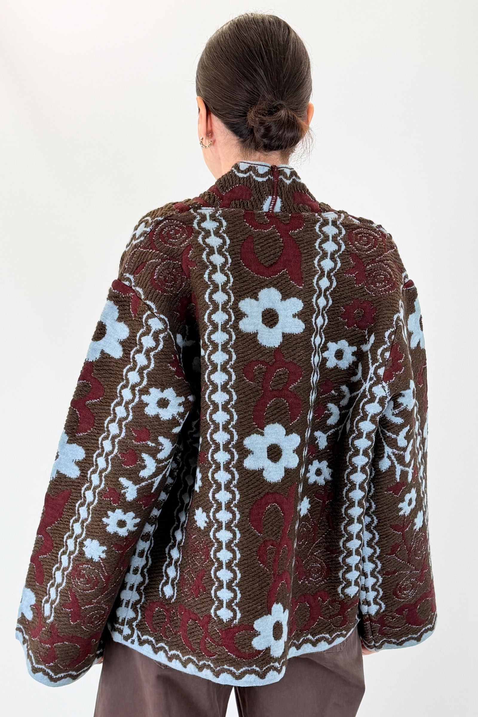 Cardigan tramato
