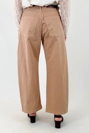 Pantalone cotone con cintura
