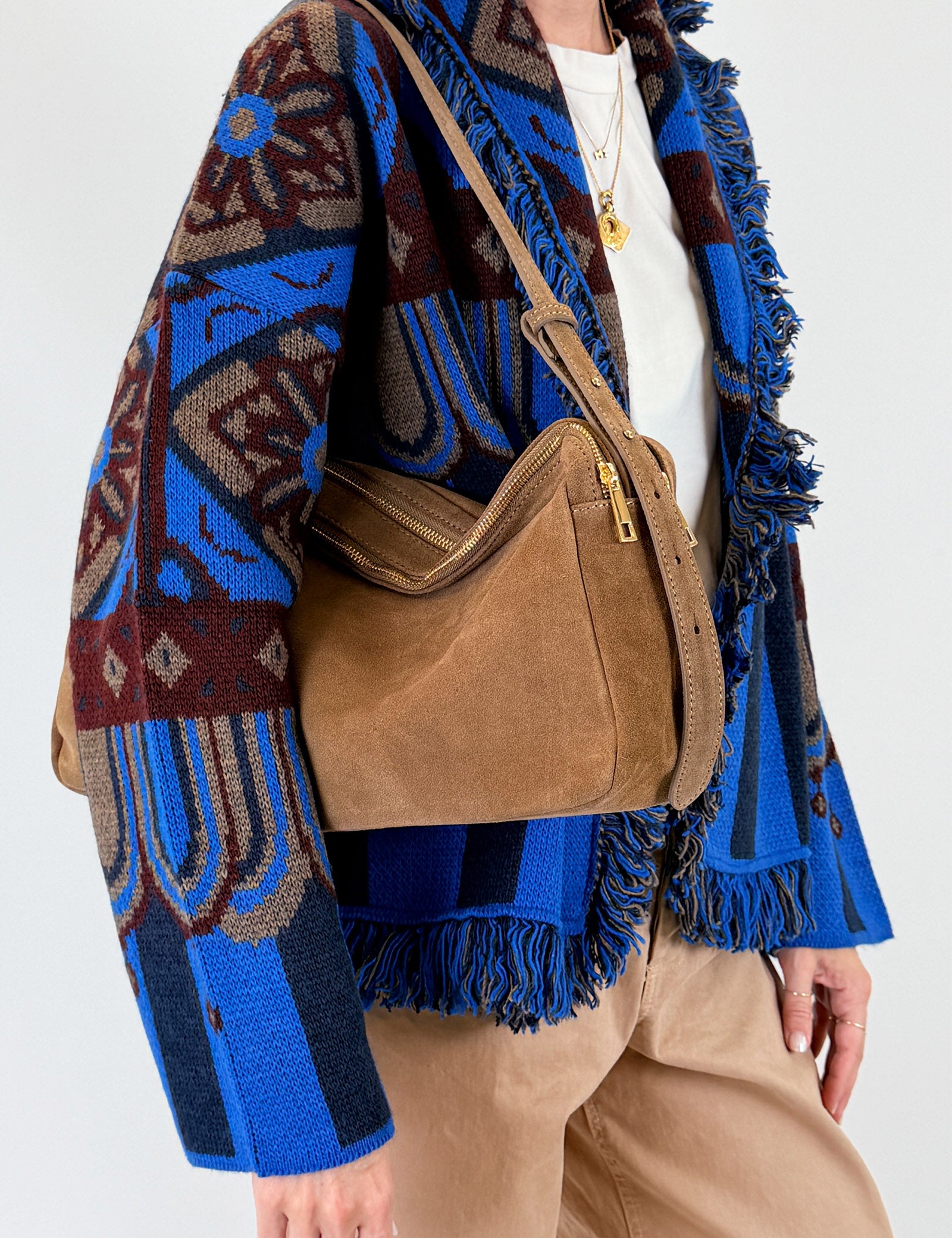 Borsa SIENNA suede