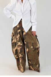 Pantalone maxi cargo