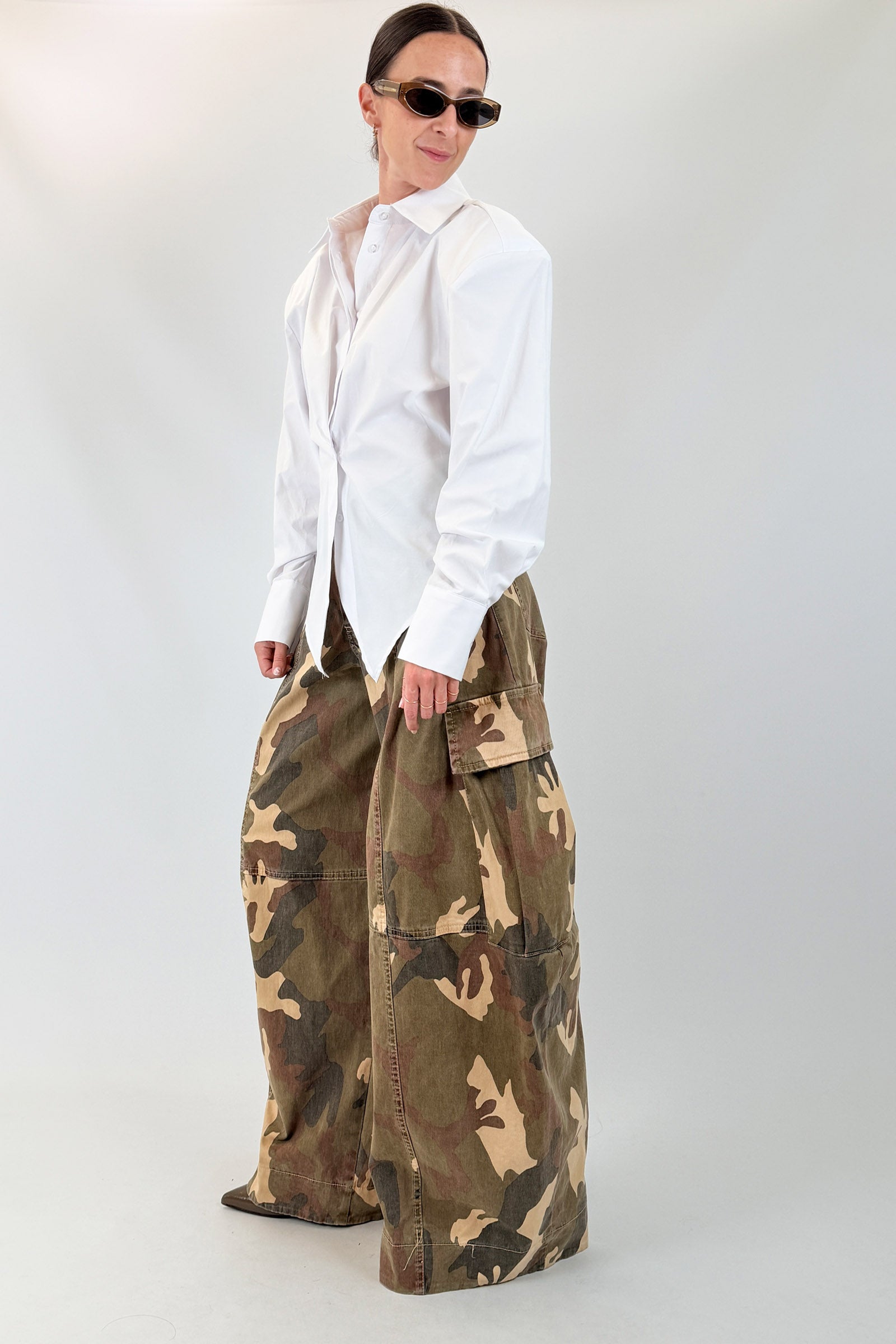 Pantalone maxi cargo