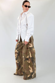 Pantalone maxi cargo