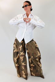 Pantalone maxi cargo