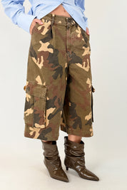 Maxi bermuda camouflage
