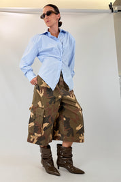 Maxi bermuda camouflage