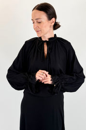 Camicia manica pizzo