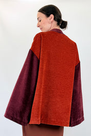 Giacca kimono ricamata
