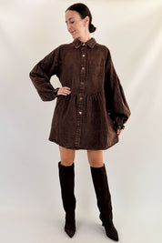 Abito denim cuoricini