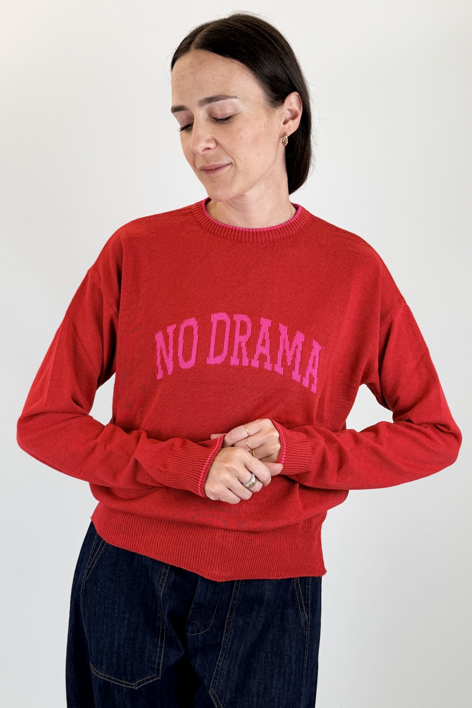 Maglia girocollo NO DRAMA