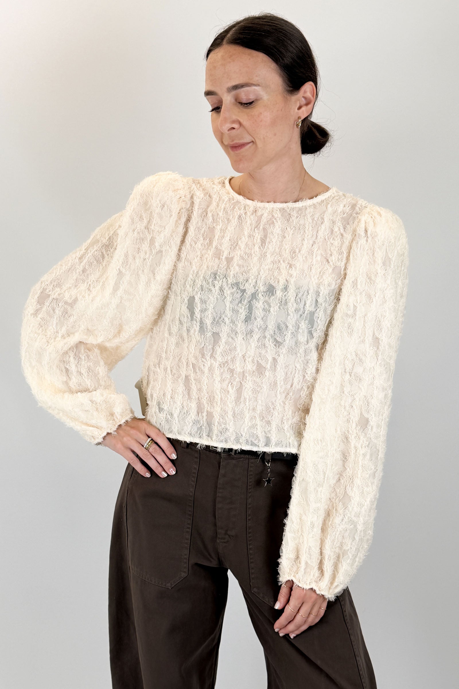 Blusa lavorata