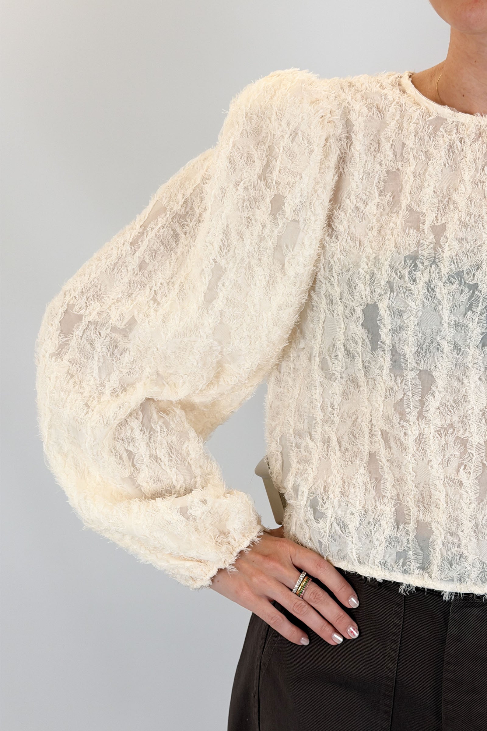 Blusa lavorata