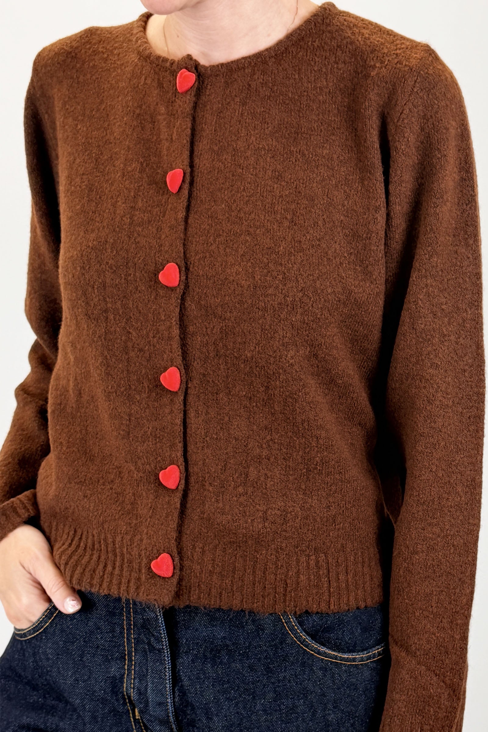 Cardigan cuoricini