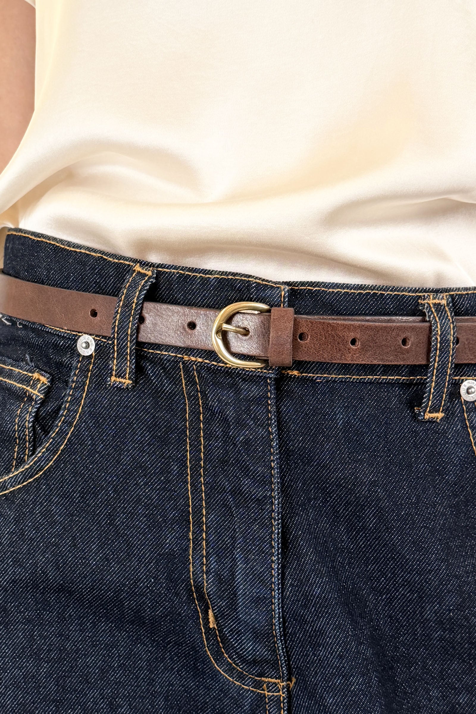 Cintura in pelle