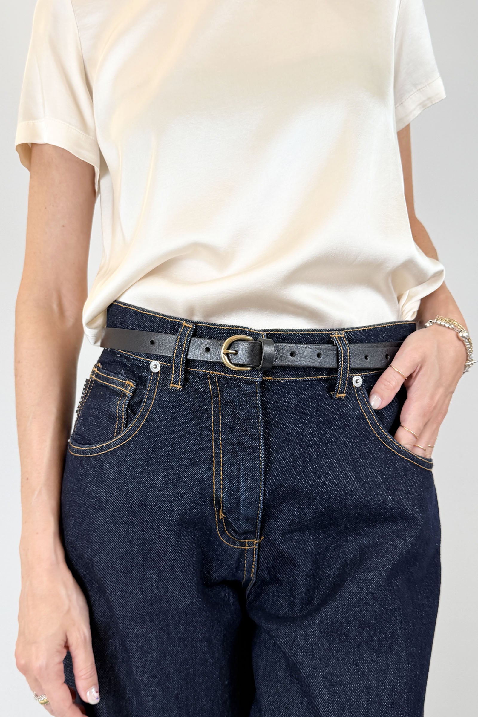 Cintura in pelle