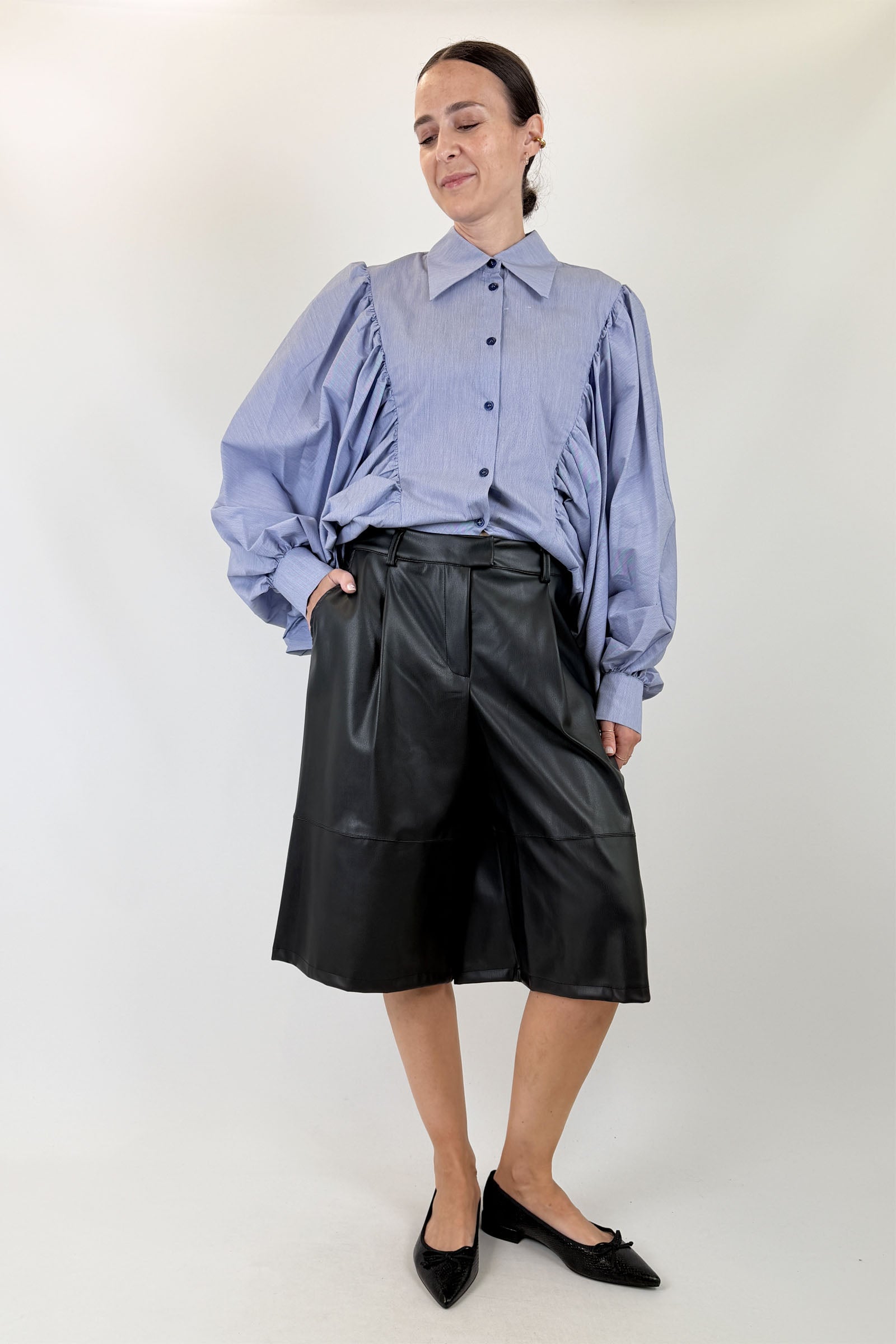 Camicia maniche ampie