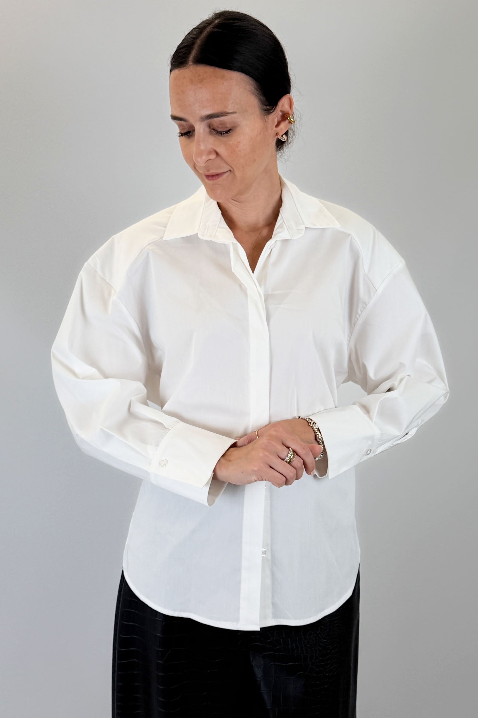 Camicia spalline e laccetti